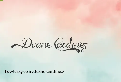 Duane Cardinez