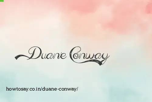 Duane Conway