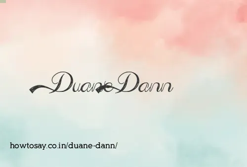 Duane Dann