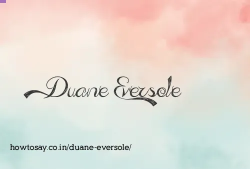 Duane Eversole