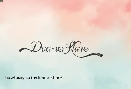 Duane Kline