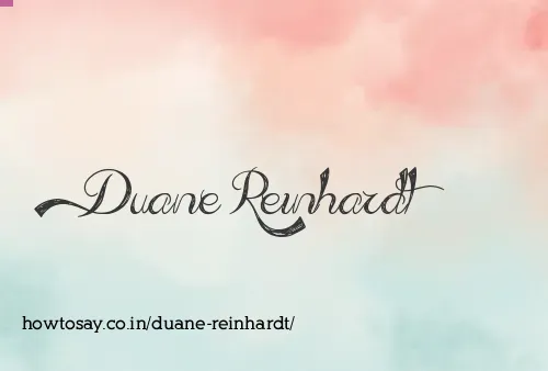 Duane Reinhardt