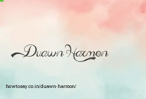 Duawn Harmon