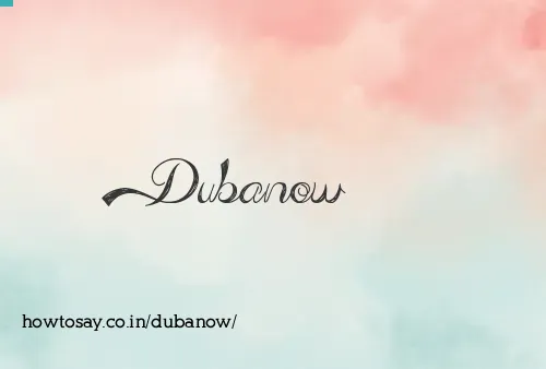 Dubanow