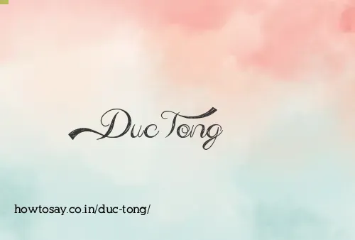 Duc Tong