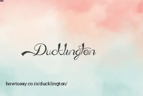 Ducklington