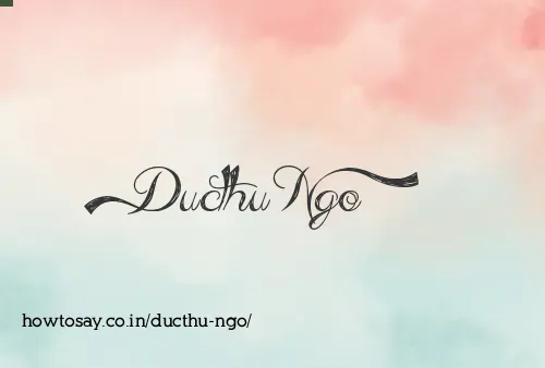 Ducthu Ngo