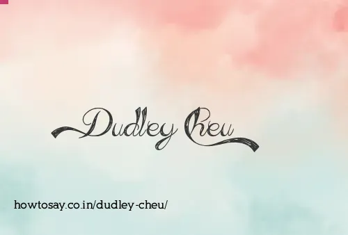 Dudley Cheu