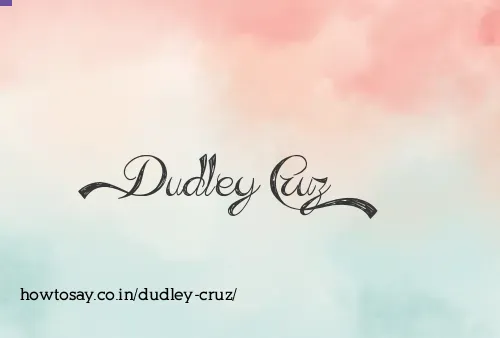 Dudley Cruz