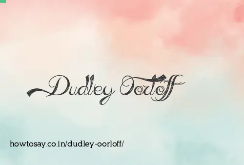 Dudley Oorloff