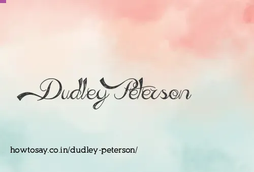 Dudley Peterson