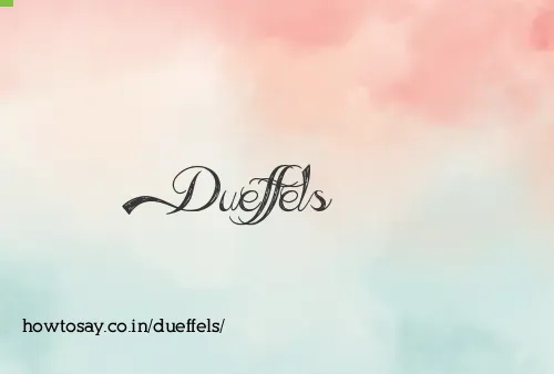 Dueffels