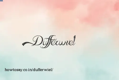 Dufferwiel