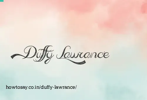 Duffy Lawrance