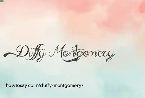 Duffy Montgomery