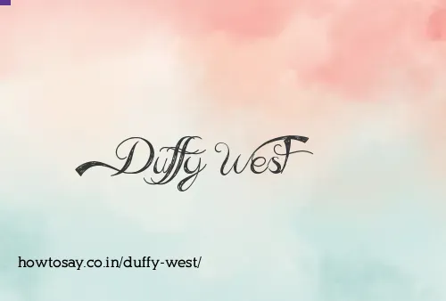 Duffy West