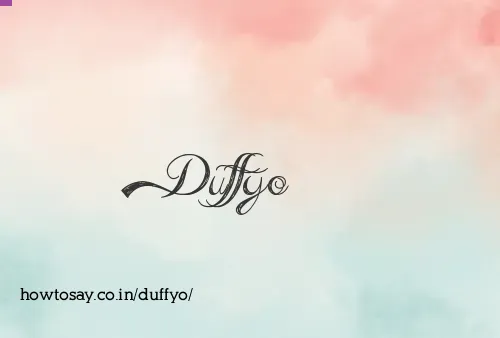 Duffyo