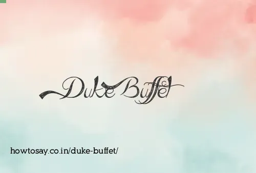 Duke Buffet