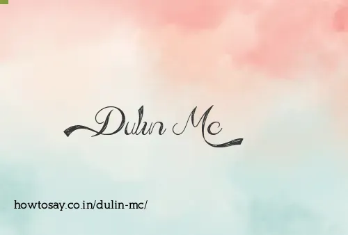 Dulin Mc