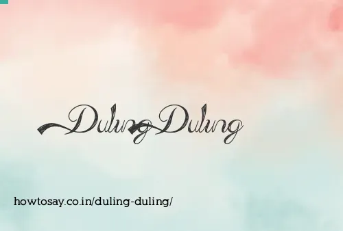 Duling Duling