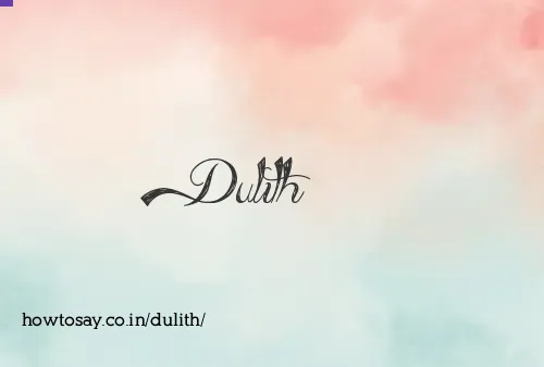 Dulith