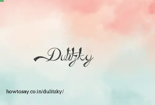 Dulitzky
