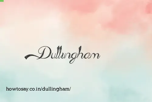 Dullingham