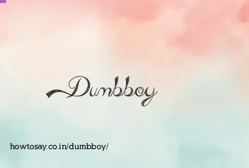 Dumbboy