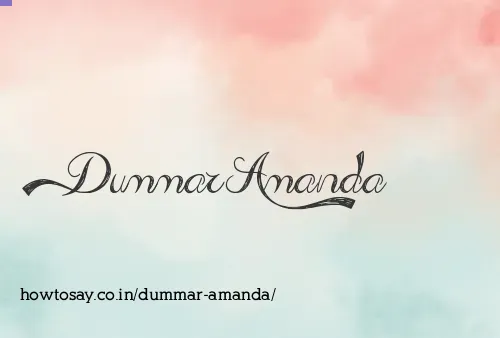 Dummar Amanda