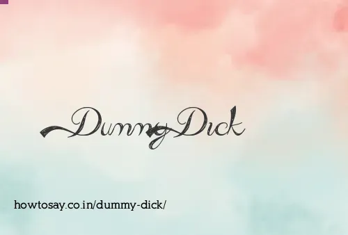 Dummy Dick