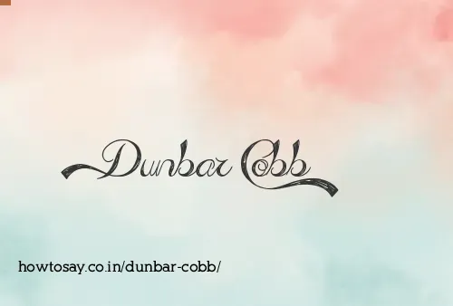 Dunbar Cobb