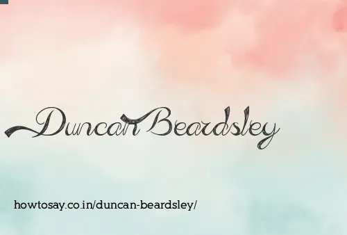 Duncan Beardsley