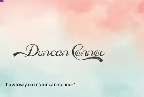 Duncan Connor