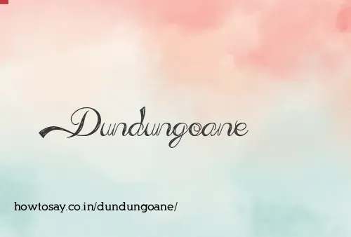 Dundungoane