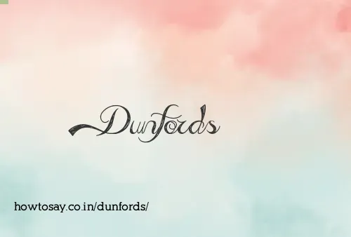 Dunfords