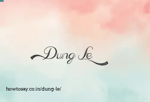 Dung Le