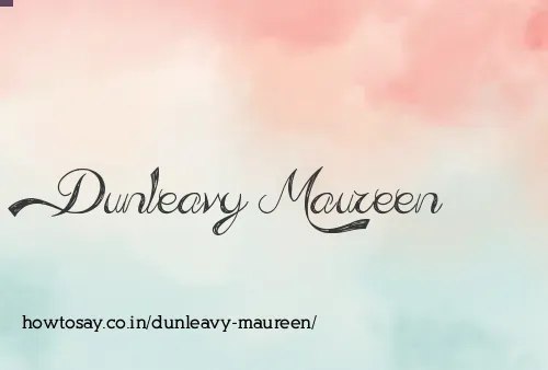 Dunleavy Maureen