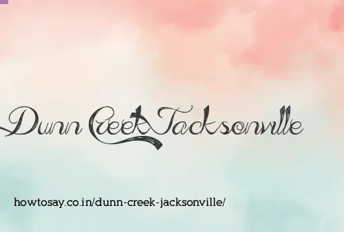 Dunn Creek Jacksonville