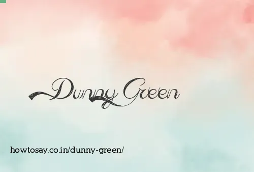 Dunny Green