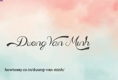Duong Van Minh