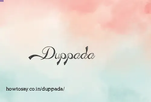 Duppada