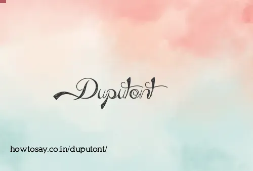Duputont