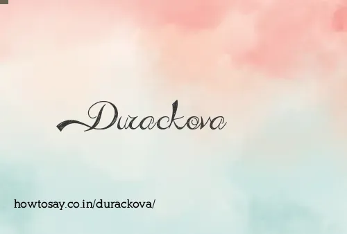 Durackova