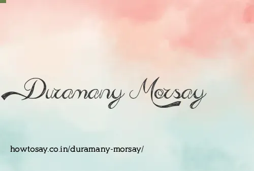 Duramany Morsay