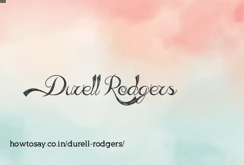 Durell Rodgers