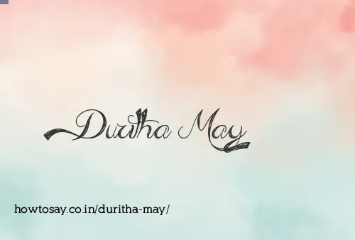 Duritha May