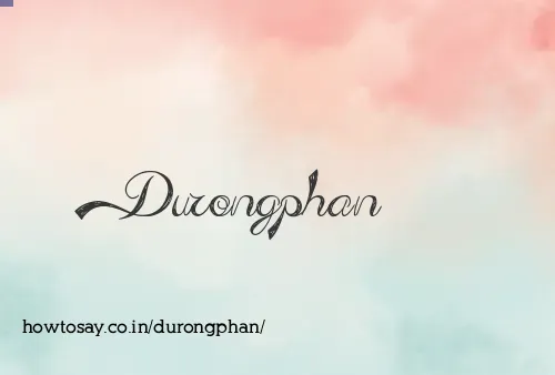 Durongphan