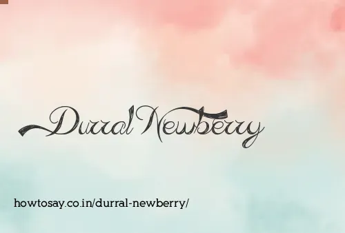 Durral Newberry