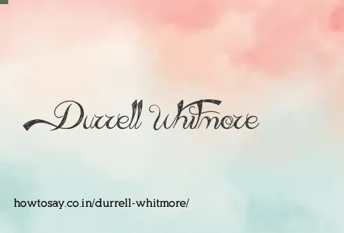 Durrell Whitmore