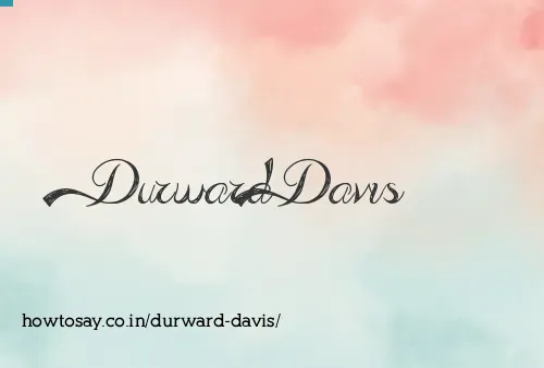 Durward Davis